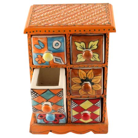 Spice Box-1469 Masala Rack Container Gift Item